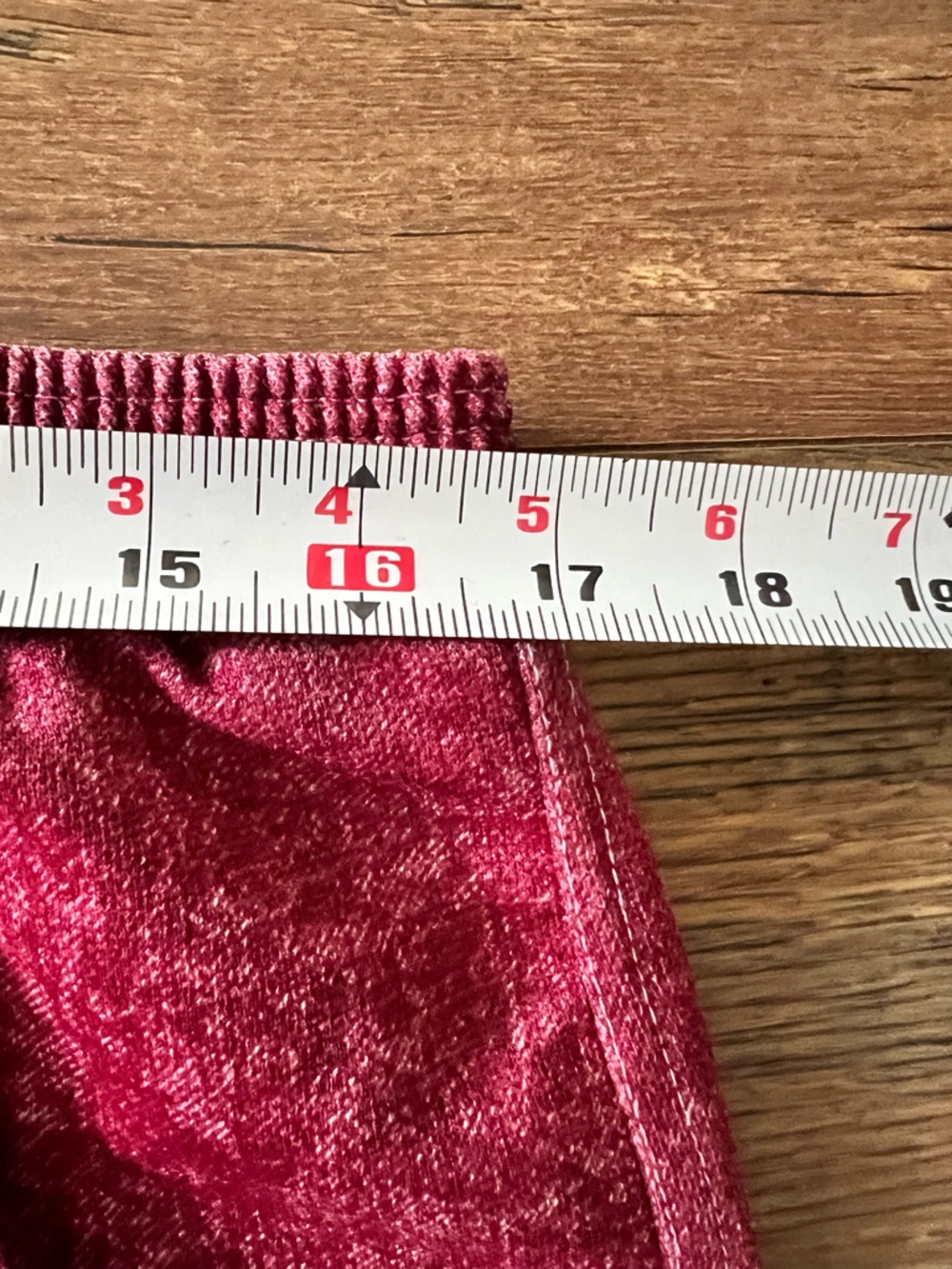 💎🗝️VINTAGE🗝️💎 Red Marled Straight Leg Pants - Picture 7 of 7